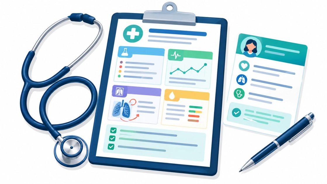 Sample Medical Report Guide with a Filled Example